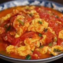 Trứng Chiên Cà Chua